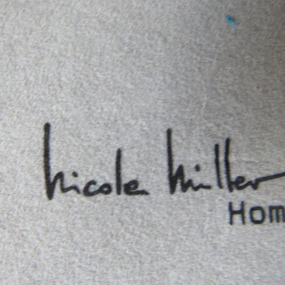 Nicole Miller Blue Agate Jewelry, Keepsake Box. - Picture 6 of 11